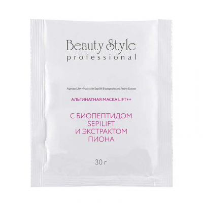 Beauty Style Lifting Mask - Альгинатная маска с биопептидом и экстрактом пиона 30 г