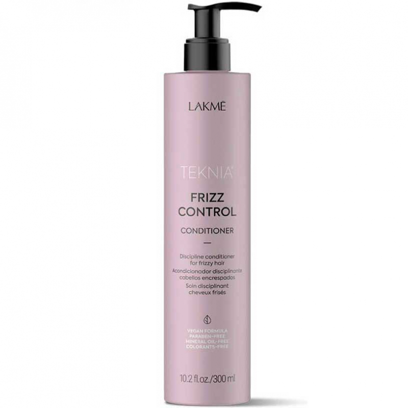 Lakme Teknia Frizz Control Conditioner - Дисциплинирующий кондиционер для непослушных или вьющихся волос 300 мл