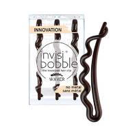 Invisibobble Waver Pretty Dark  - Заколка для волос (коричневый) 3 шт