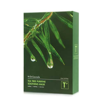 Dr.Ceuracle Tea Tree Purifine - Успокаивающая маска для лица 10*23 мл