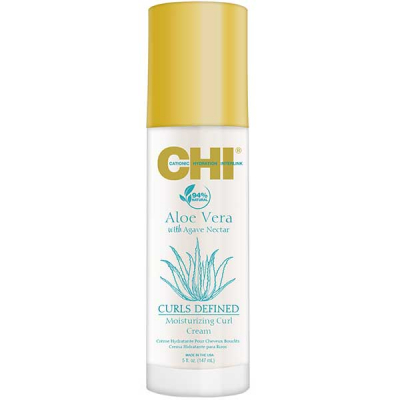 CHI Aloe Vera Moisturizing Curl Cream - Увлажняющий крем для вьющихся волос 147 мл
