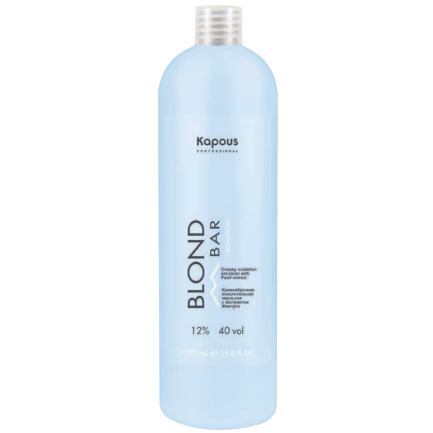Kapous Blond Bar Blond Cremoxon - Кремообразная окислительная эмульсия с экстрактом жемчуга 12% 1000 мл