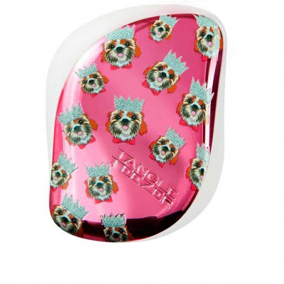 Tangle Teezer Compact Styler Lucy and Lydia Prince Harley - Расческа для волос (розовый/белый)