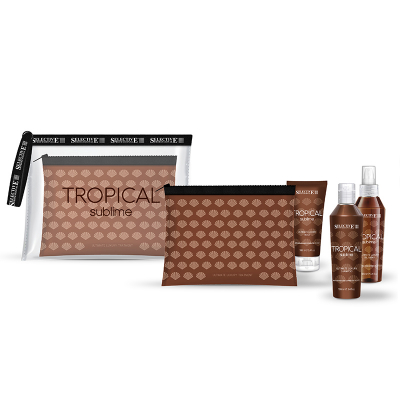 Selective Professional Tropical Sublime Set - Hабор (шампунь-гель 100 мл ,восстанавливающая маска 100 мл, защитное масло 100 мл)