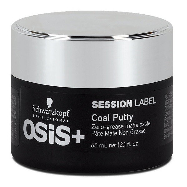 Schwarzkopf Osis+ Session Label Coal Putty - Матирующая глина 65 мл