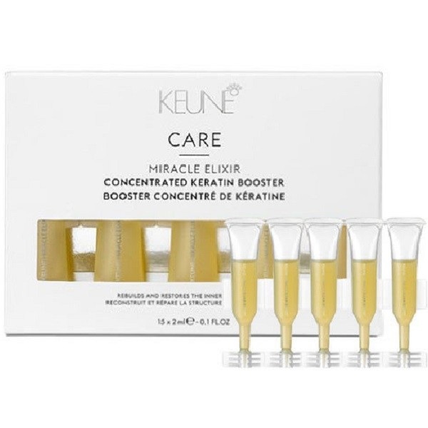 Keune Care Miracle Elixir Keratin Booster - Концентрированный кератиновый бустер 15*2 мл