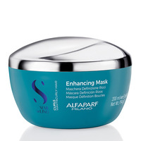 Alfaparf Semi Di Lino Curls Enhancing Mask - Маска для кудрявых и вьющихся волос 200 мл