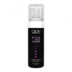 Ollin Style Aqua Mousse Strong - Аква мусс для укладки сильной фиксации 150 мл
