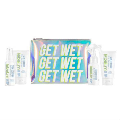 Label.M Sun Edition Get Wet - Летний мини-набор (шампунь 60 мл, маска 60 мл, спрей 60 мл, масло 60 мл)