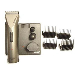 Moser Genio Plus - Машинка для стрижки (2 аккумулятора+ 4 насадки)