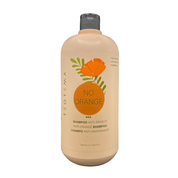 Teotema No Orange Shampoo - Шампунь для нейтрализации оранжевых оттенков 1000 мл