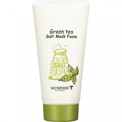 Skinfood Green Tea Salt Mask Foam - Маска-пенка очищающая с экстрактом зеленого чая 170 г
