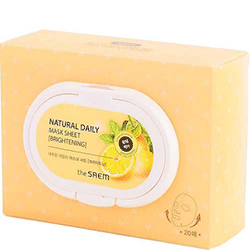 The Saem Natural Daily Mask Sheet Brightening - Маски тканевые набор осветляющие 260 г