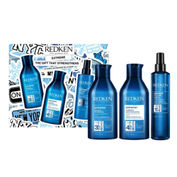 Redken Extreme Set - Косметический набор для укрепления волос (шампунь; кондиционер; крем) 850 мл