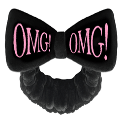 Double Dare OMG Hair Band Black - Повязка косметическая для волос черная