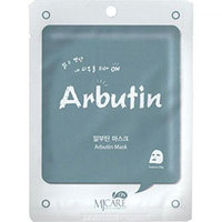 Mijin Cosmetics Care On Mask Pack Arbutin - Маска тканевая с арбутином 22 г