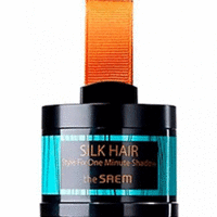 The Saem Silk Hair Style Fix One Minute Shadow Natural Brown - Фиксирующее оттеночное средство для  волос тон 02 (натуральный коричневый) 4 г