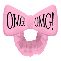 Double Dare OMG Hair Band Light Pink - Повязка косметическая для волос нежно-розовая