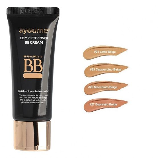Ayoume Complete BB Cream SPF 50 - Крем ББ тон 25 (макиато бежевый) 20 мл