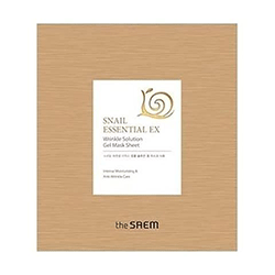 The Saem Snail Essential Eх Wrinkle Solution Gel Mask Sheet - Маска для лица антивозрастная 28 г