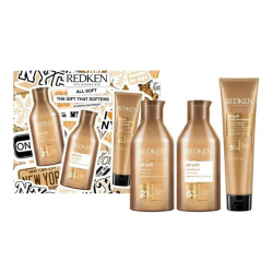 Redken All Soft Set - Набор для сухих и ломких волос (шампунь; кондиционер; несмываемый уход) 750 мл