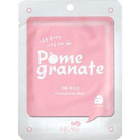 Mijin Cosmetics Care On Mask Pack Pomegranate - Маска тканевая с гранатом 22 г