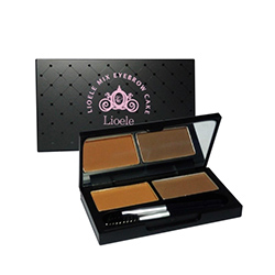 Lioele Mix Eyebrow Cake Brown,Dark Brown - Подводка-тени для глаз и бровей (коричневый) 2*2.5 г