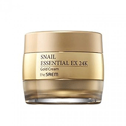The Saem Snail Essential Eх 24K Gold Cream - Крем для лица улиточный с золотом 50 мл