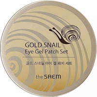 The Saem Gold Snail Eye Gel Patch Set - Набор патчей с экстрактом муцина улитки для век
