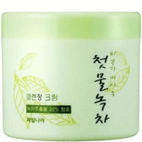 The Welcos Green Tea Control Massage Cream - Крем массажный 300 г