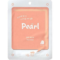 Mijin Cosmetics Care On Mask Pack Pearl - Маска тканевая с жемчугом 22 г