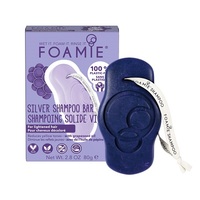 Foamie Silver Linings - Твердый шампунь для светлых волос 108 гр