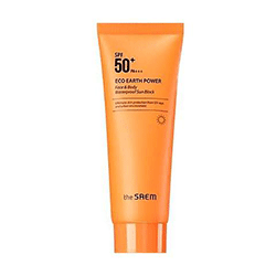 The Saem Eco Earth Power Face and Body Waterproof Sun Block - Крем солнцезащитный для лица и тела 100 г