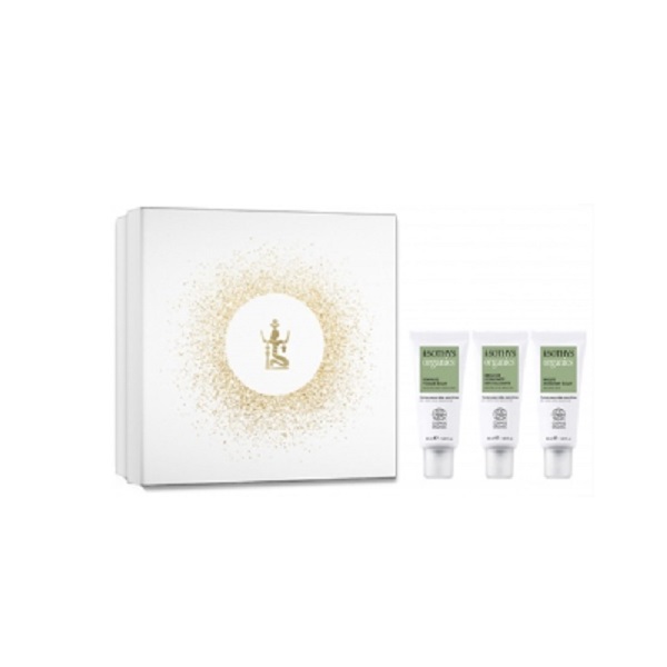 Sothys Organics Box - Набор подарочный "Очищение и питание" (скраб для лица 50 мл, увлажняющая восстанавливающая эмульсия 50 мл, увлажняющая маска 50 мл)
