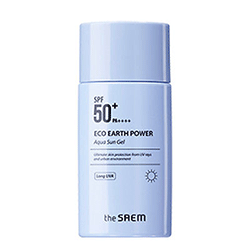 The Saem Eco Earth Power Aqua Sun Gel SPF50 - Крем-гель солнцезащитный 60 г