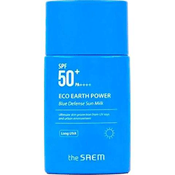 The Saem Eco Earth Power Blue Defense Sun Milk - Солнцезащитное молочко 40 мл
