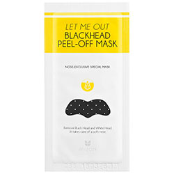 Mizon Let Me Out Blackhead Peel-Off Mask - Патч для быстрого избавления от черных пор 
