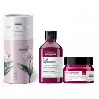 L'Oreal Professionnel Serie Expert Curl Expression - Подарочный набор для кудрявых волос (шампунь 300 мл + маска 250 мл)