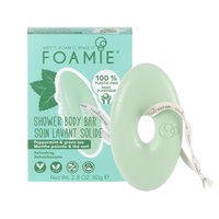 Foamie Mint to Be Fresh - Очищающее средство для тела без мыла с маслом перечной мяты и зеленым чаем 108 гр