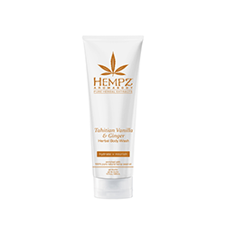 Hempz Tahitian Vanilla and Ginger Herbal Body Wash - Гель для душа имбирь и ваниль таити 385 мл