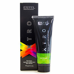 Estel Professional XTRO - Пигмент прямого действия для волос зеленый 60 мл