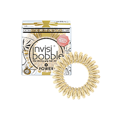 Invisibobble Power Golden Adventure - Резинка для волос (золотая с блестками)