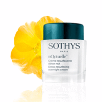 Sothys Noctuelle Detox Resurfacing Overnight Cream - Обновляющий ночной детокс-крем 50 мл (без коробочки)