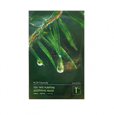 Dr.Ceuracle Tea Tree Purifine - Успокаивающая маска для лица 23 мл