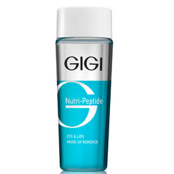 GIGI Cosmetic Nutri-Peptide Eye & Lips MakeUp remover - Жидкость для снятия макияжа пептидная 100 мл