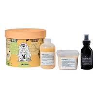 Davines NouNou Gift Box - Набор для сухих или химически поврежденных волос (шампунь 250 мл, кондиционер 250 мл, многофункциональное молочко 135 мл)