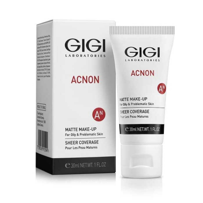 GIGI Acnon Matte Make-Up - Крем-тон матирующий для проблемной и жирной кожи 30 мл