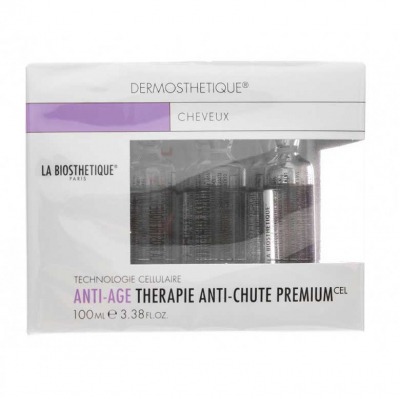 La Biosthetique Dermosthetique Therapie Anti-Chute Premium - Клеточно-активный интенсивный уход против выпадения и истончения волос 10*10 мл							