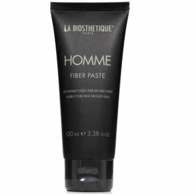La Biosthetique Homme Fiber Paste - Моделирующая паста-тянучка для волос с атласным блеском 100 мл
