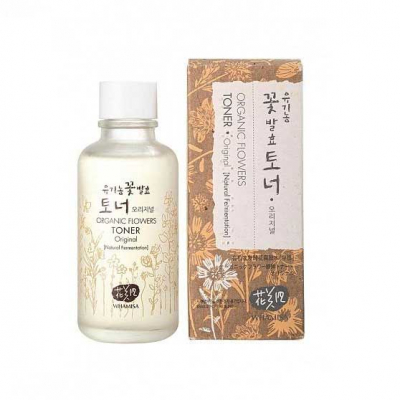 Whamisa Organic Flowers Original Toner - Тонер на основе цветочных ферментов (оригинальный) 120 мл
